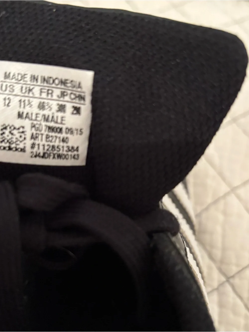 adidas superstar foundation black/white/black 12